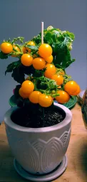 Micro Tomato - Pinocchio Orange Seedling